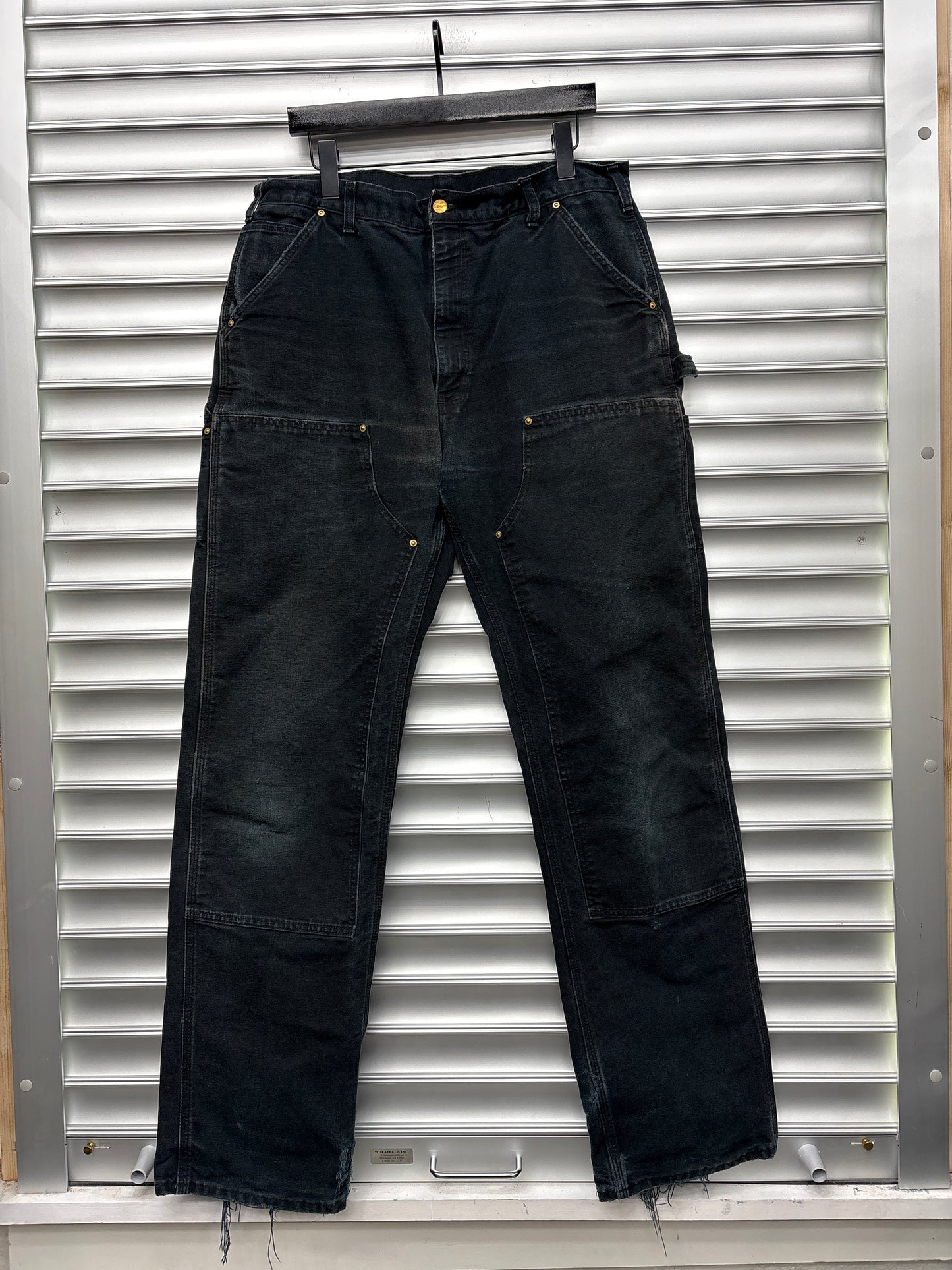 Vintage Black Carhartt Double Knees - 36**