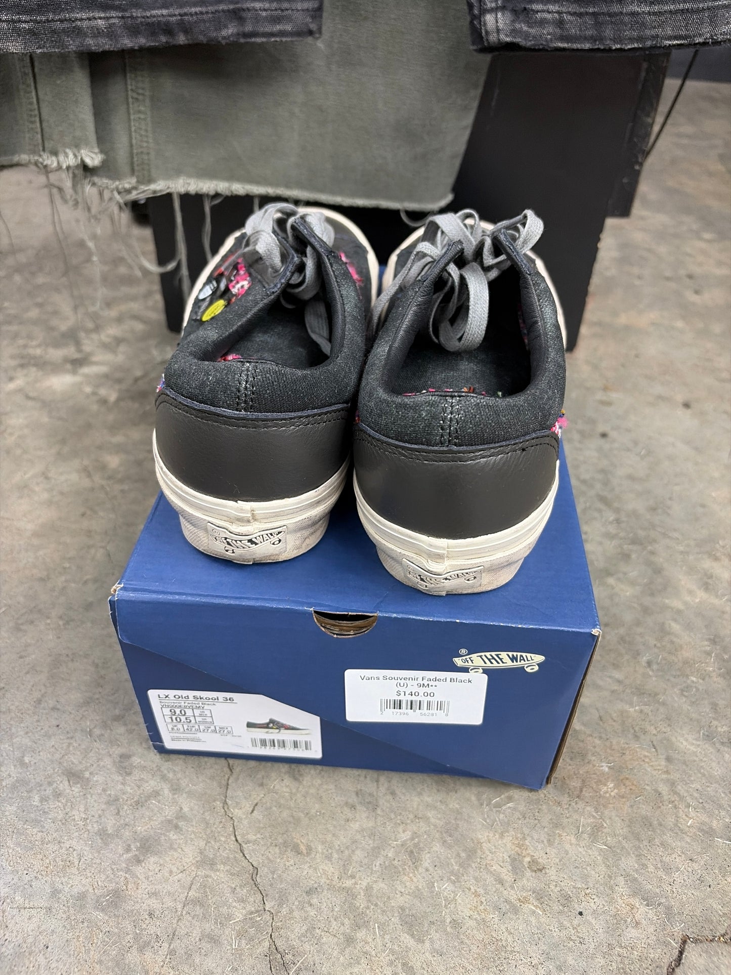 Vans Souvenir Faded Black (U) - 9M**