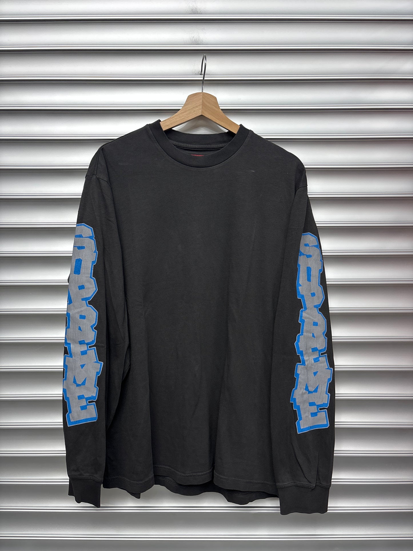 Supreme Blue Black Longsleeve - M