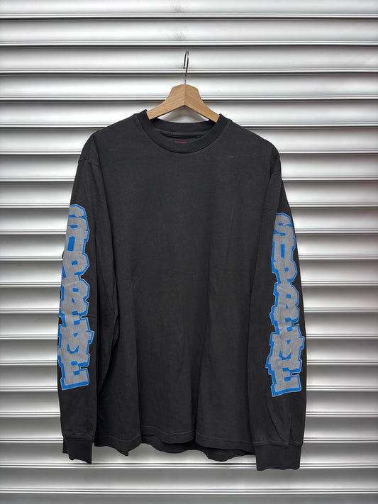 Supreme Blue Black Longsleeve - M