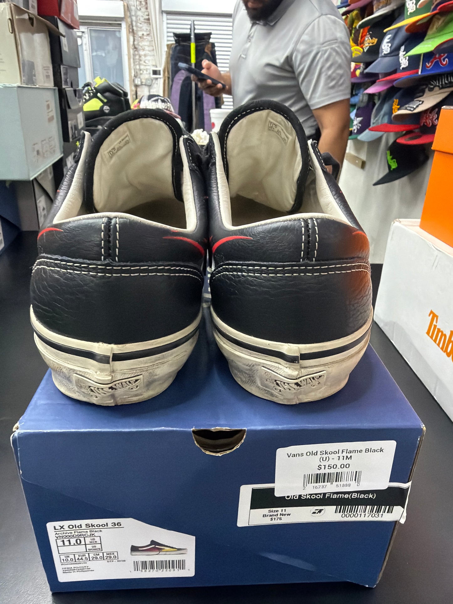 Vans Old Skool Flame Black (U) - 11M
