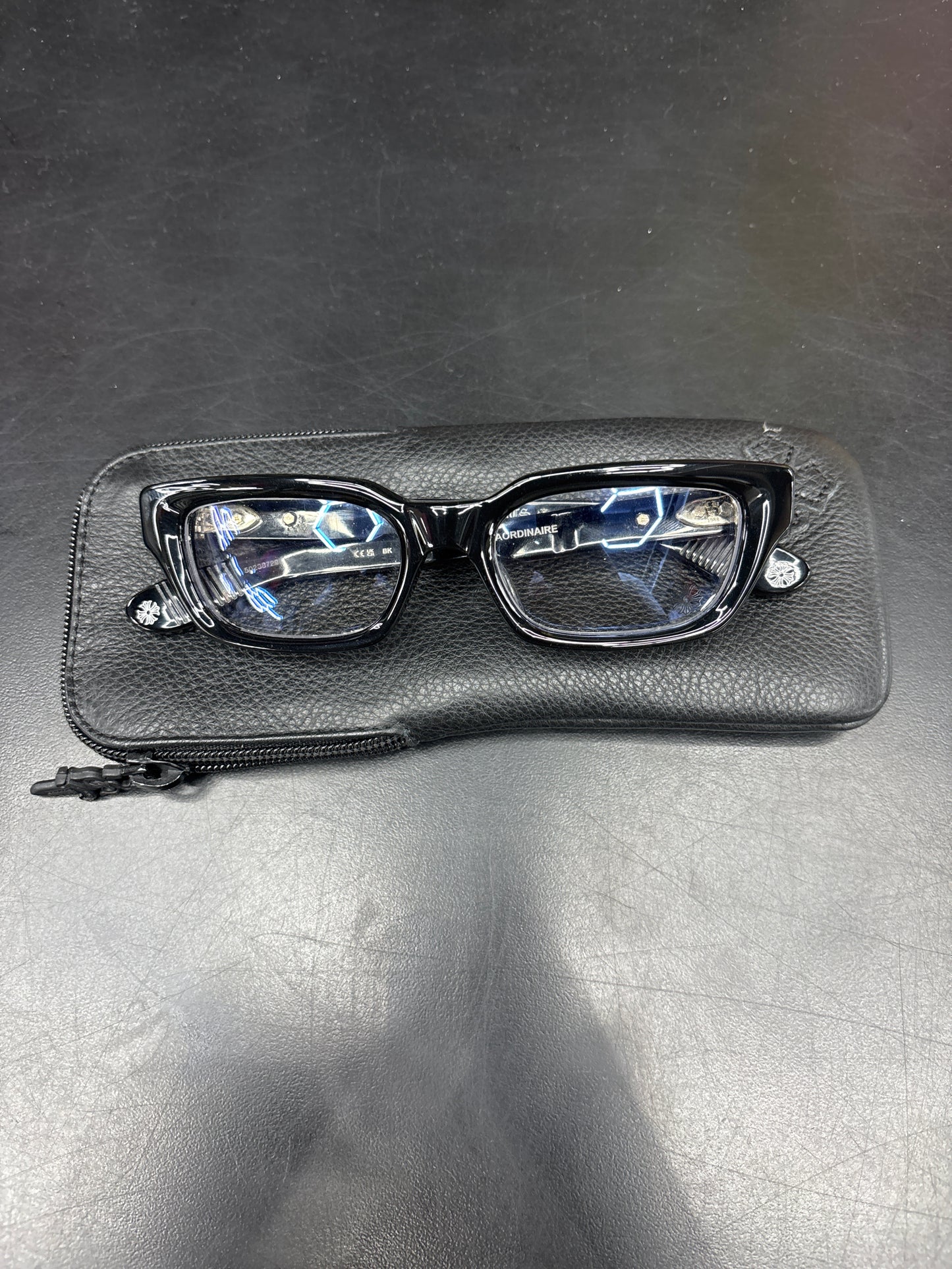 Chrome Hearts Asstraordinaire Black Frames