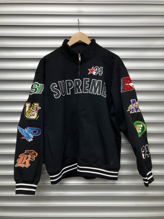 Supreme Embroiered Black Jacket - M*