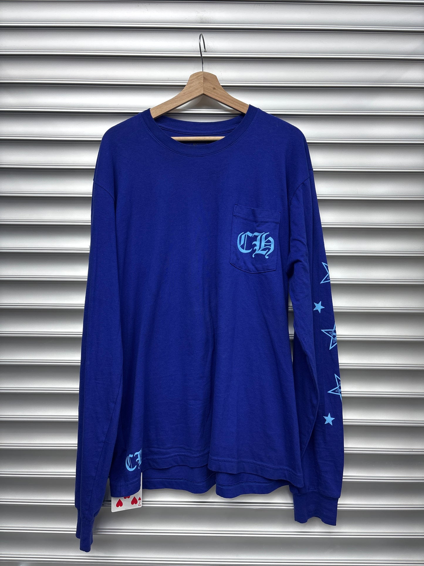 Chrome Hearts Star Blue Long Sleeve - XL