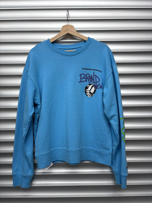 Chrome Hearts Matty Boy Blue Sweater - M