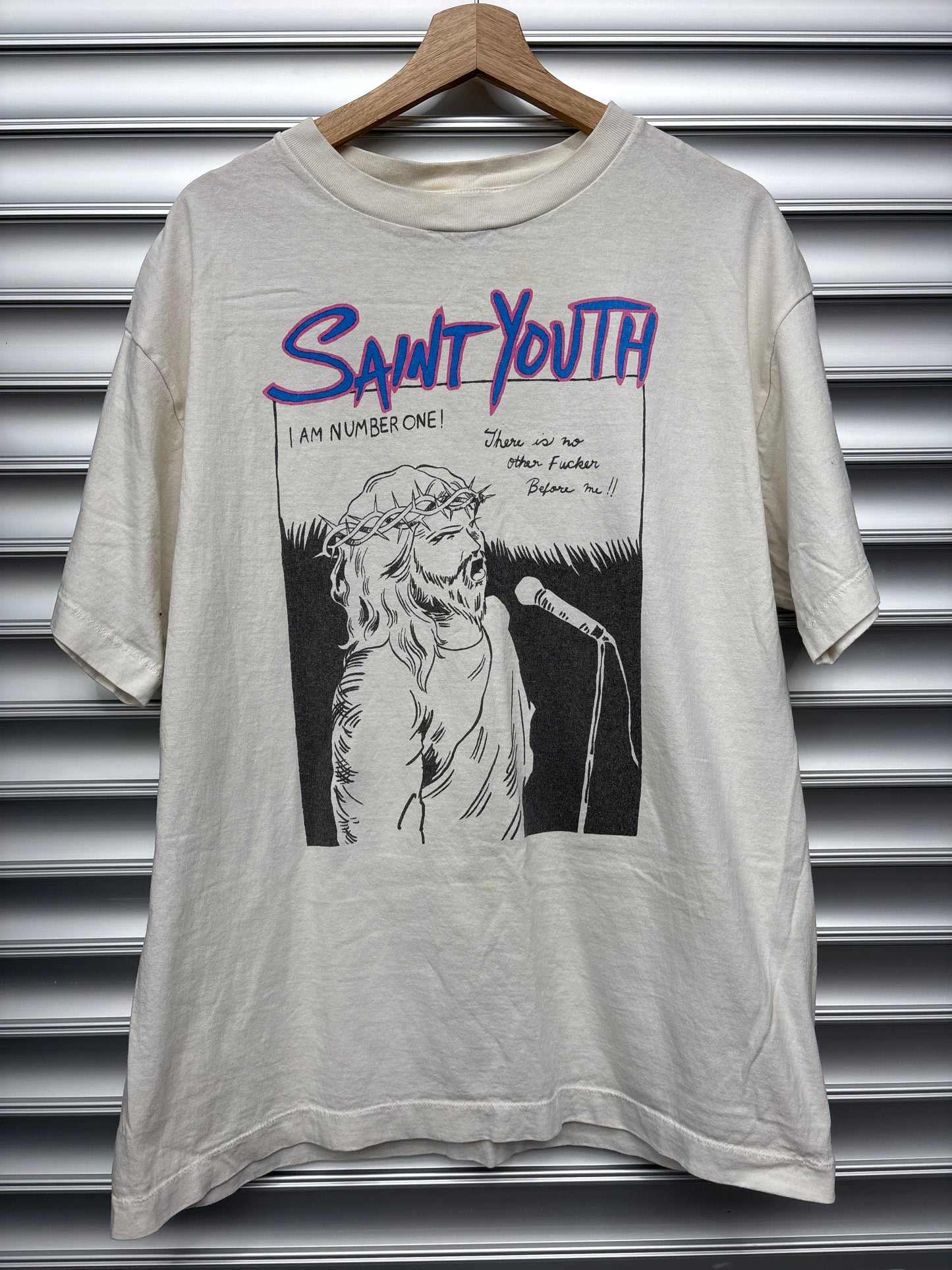 Saint Micheal Jesus Tee - L