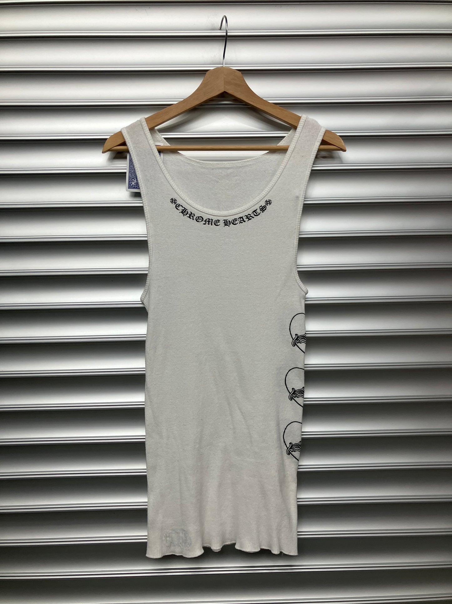 Chrome Hearts Triple Heart Tank Top - L