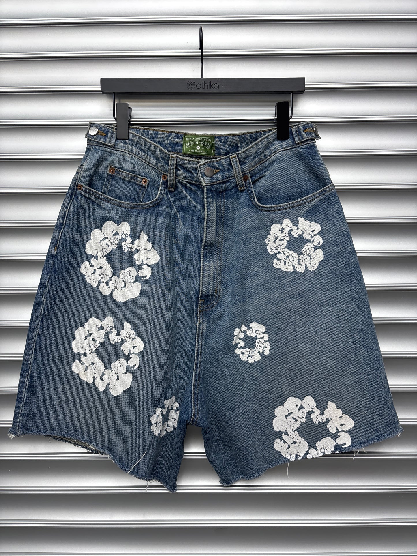 Denim Tears Light Wash Jorts - M