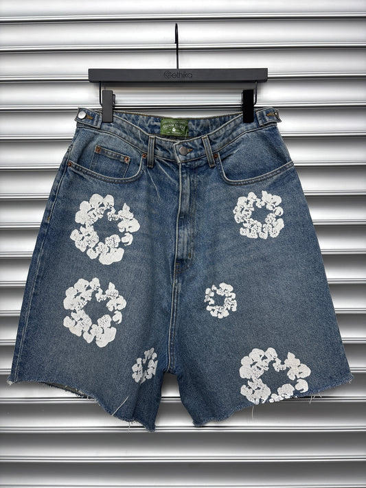 Denim Tears Light Wash Jorts - M