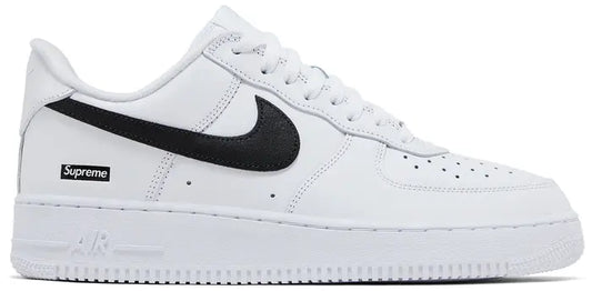 AF1 Supreme White/Black - 12M**