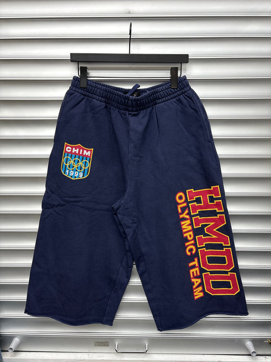 HMDD Navy Olypmic 3/4 Shorts - S