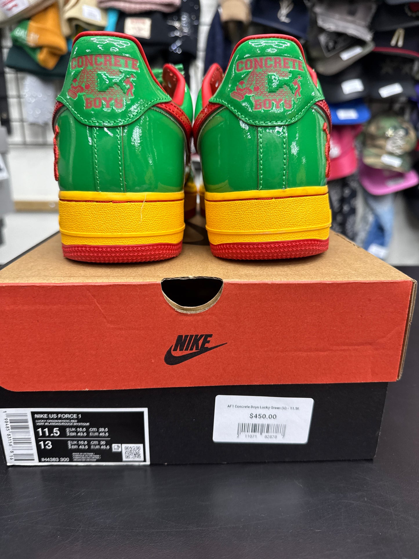 AF1 Concrete Boys Lucky Green (U) - 11.5M