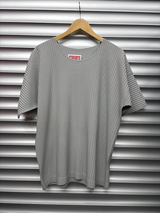 Issey Miyake Grey Pleated Shirt - 4