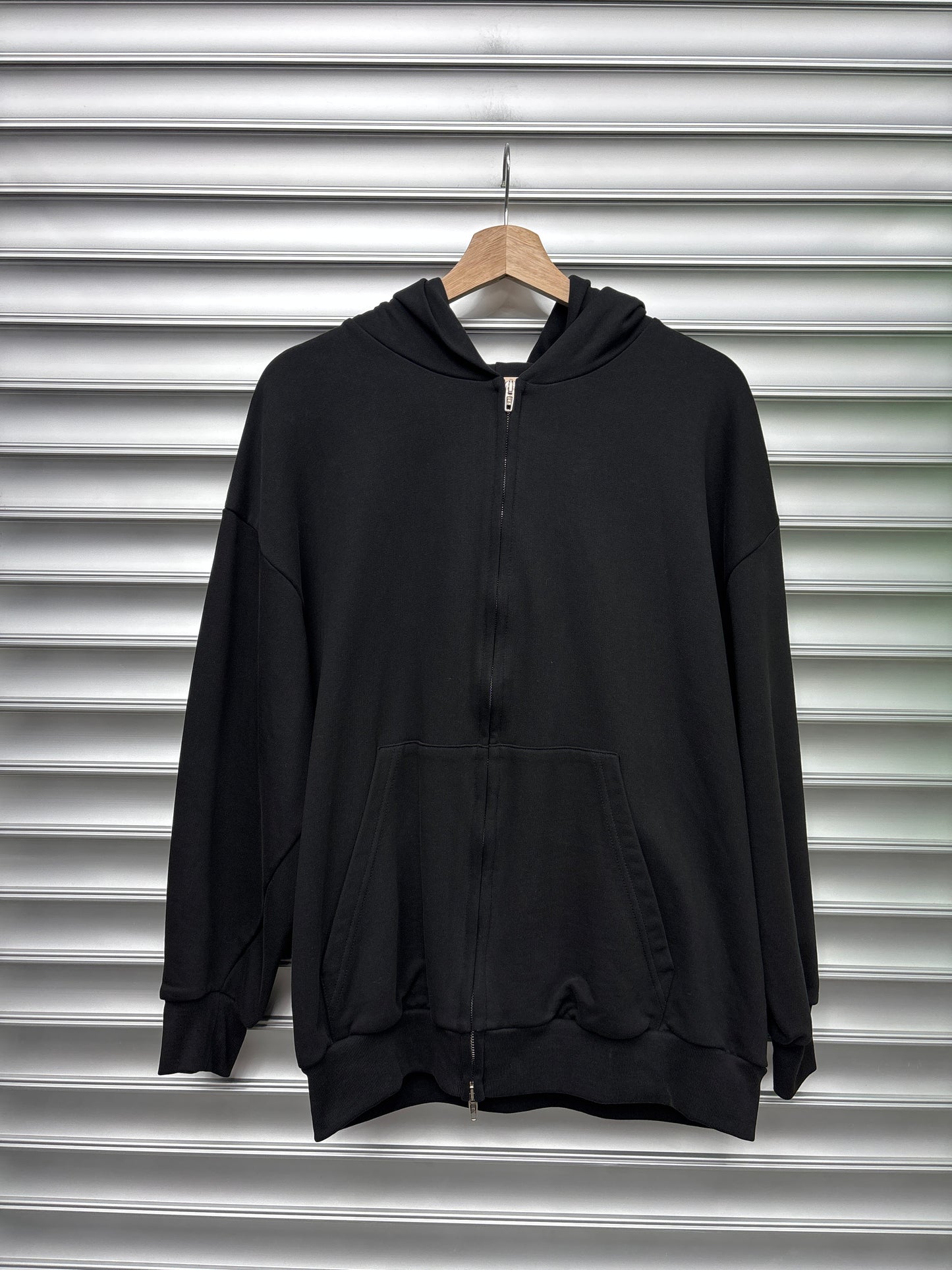Balenciaga Rhinestone Zip Up Hoodie - S