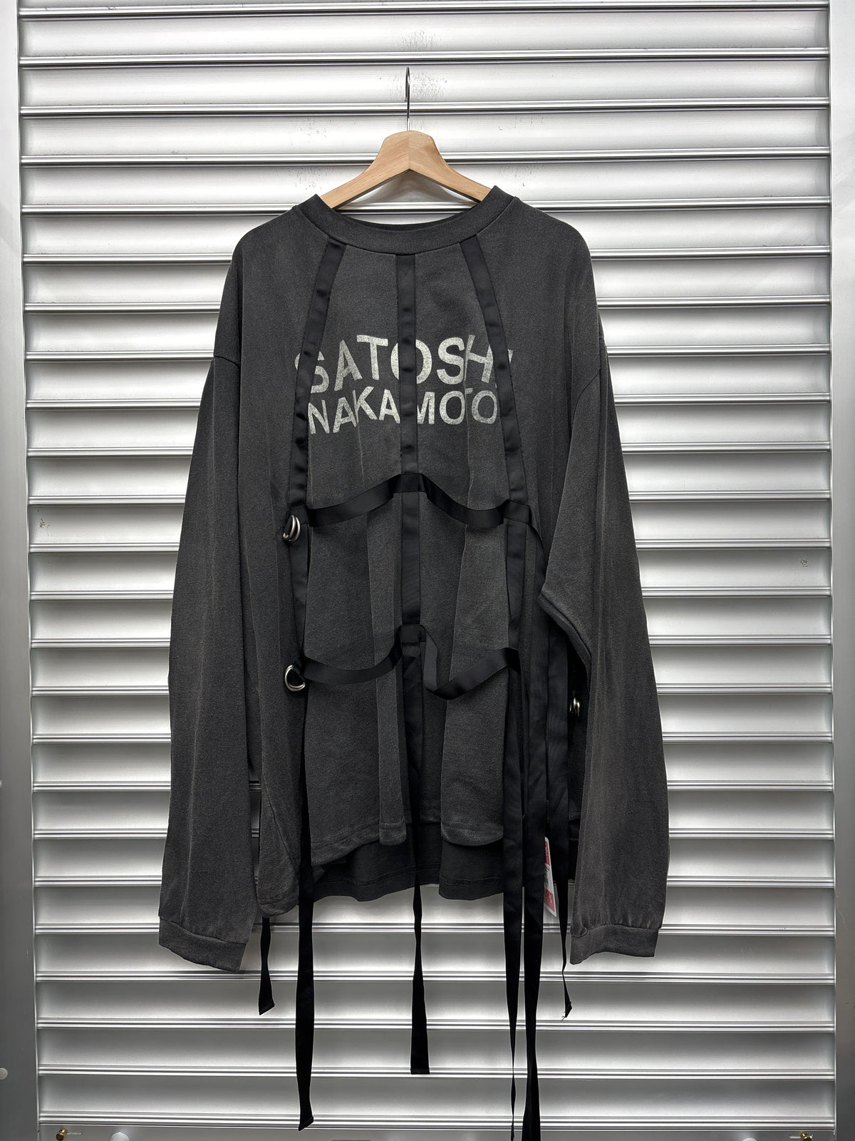 Satoshi Nakamoto Bondage Longsleeve - 2XL**