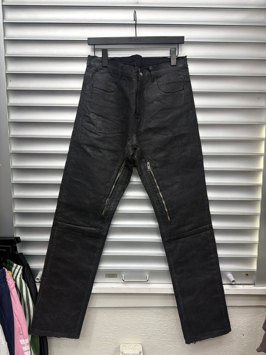 Givenchy Cracked Zipper Denim - 30**