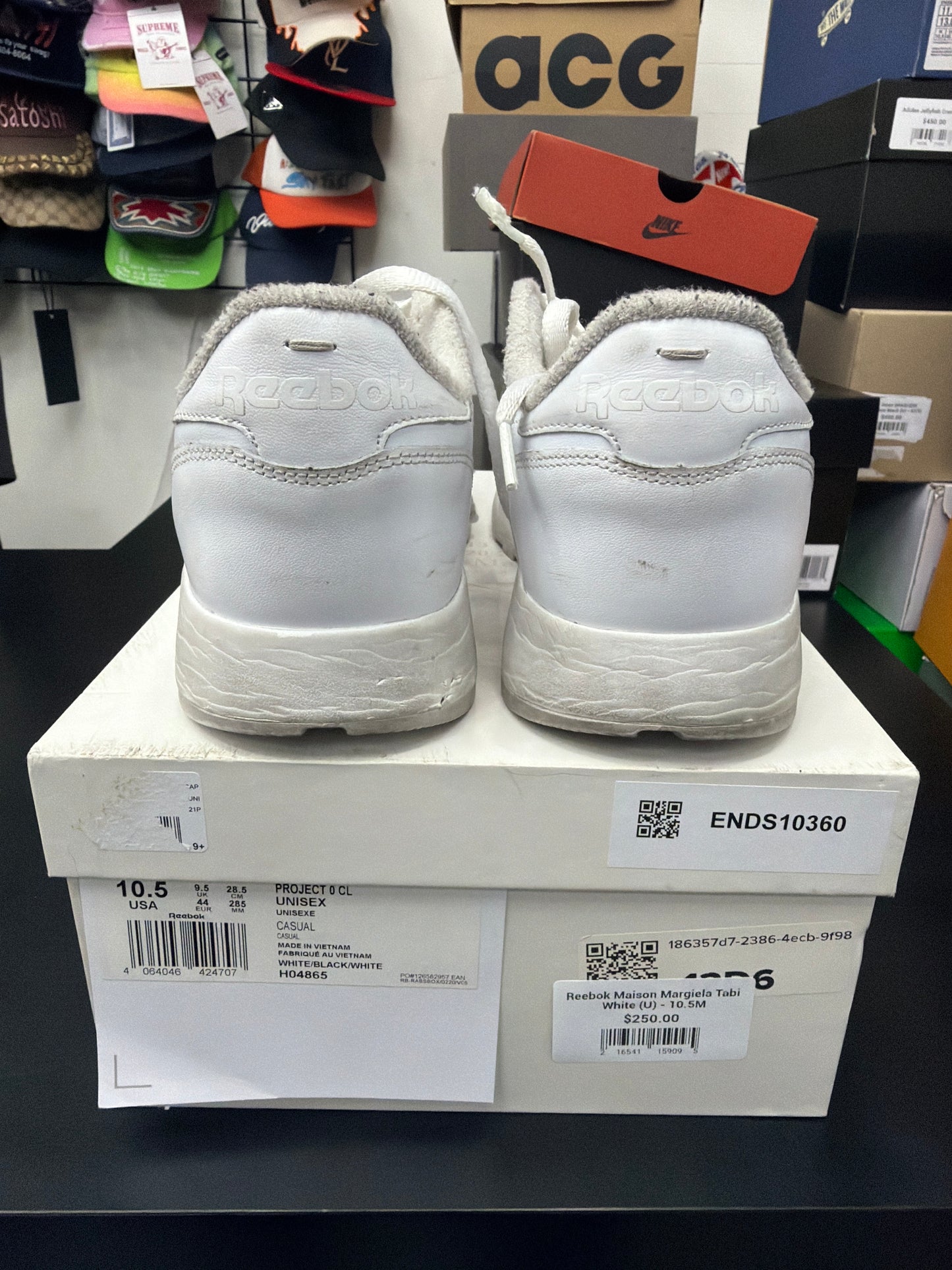 Reebok Maison Margiela Tabi White (U) - 10.5M