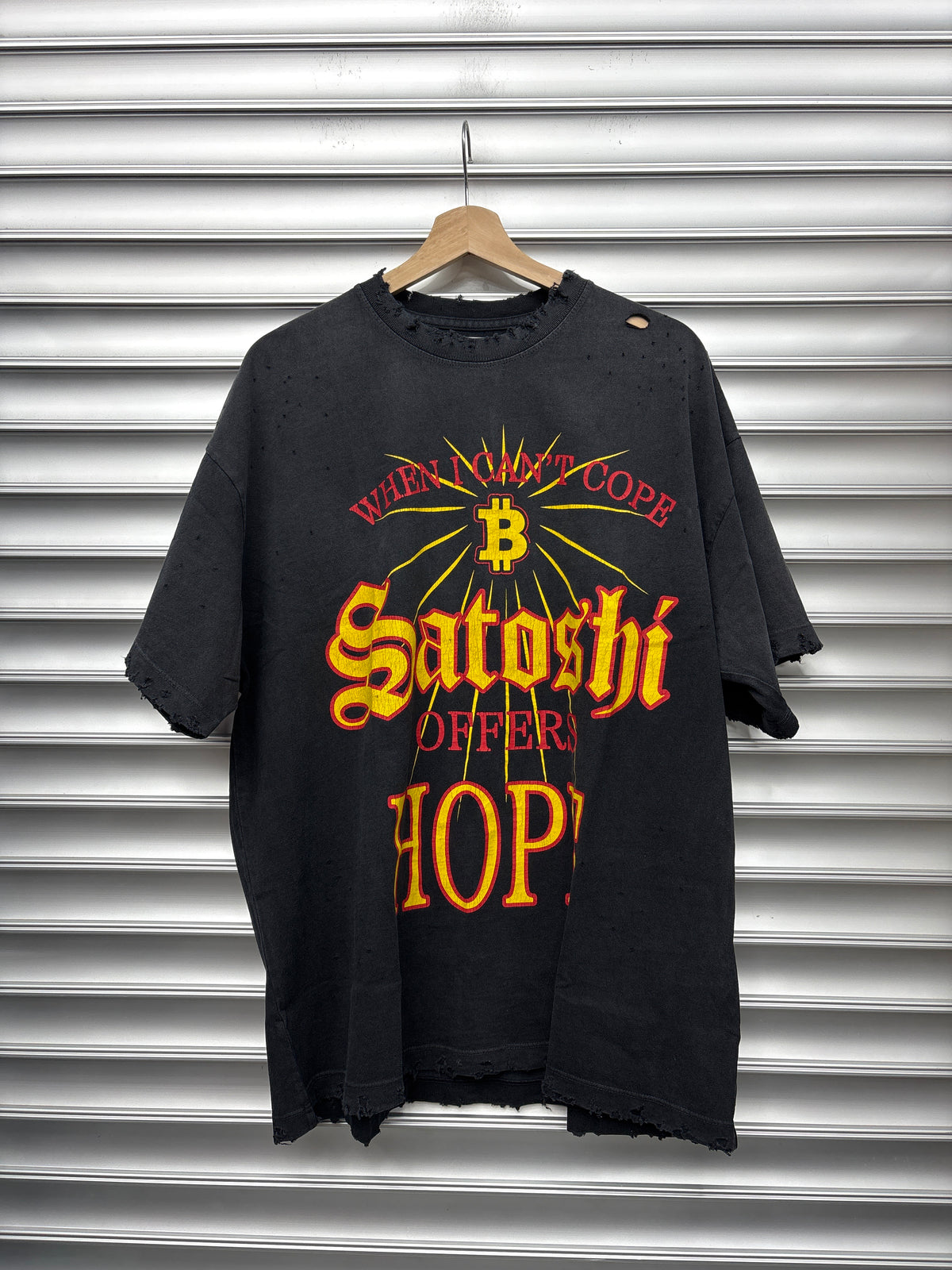 Satoshi Nakamoto Hope Tee - L **