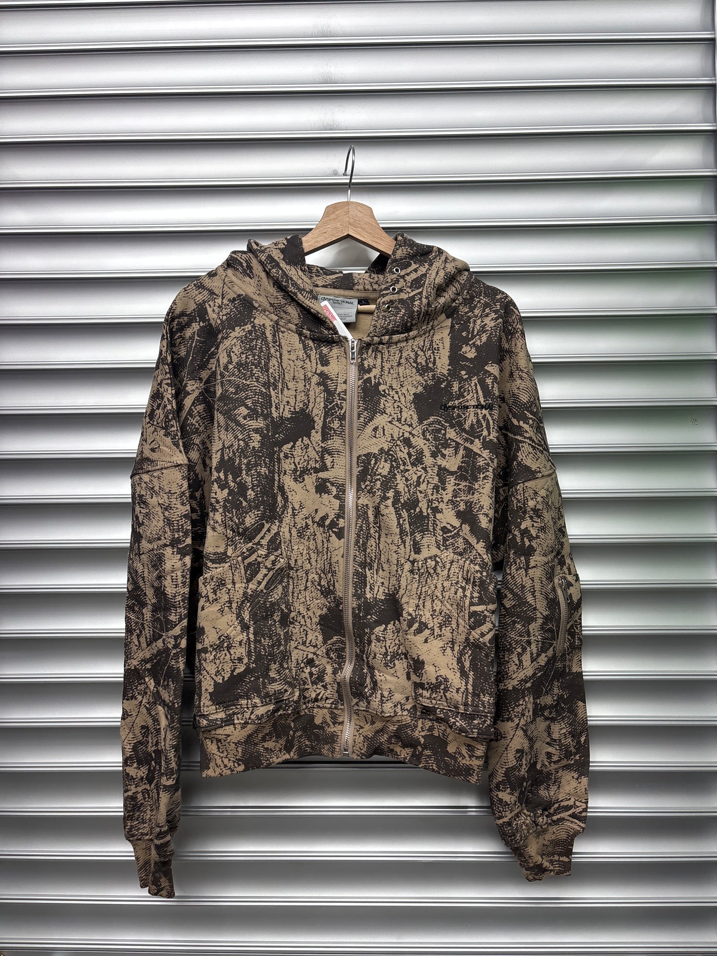 Dysfunctional Real Tree Hoodie - L