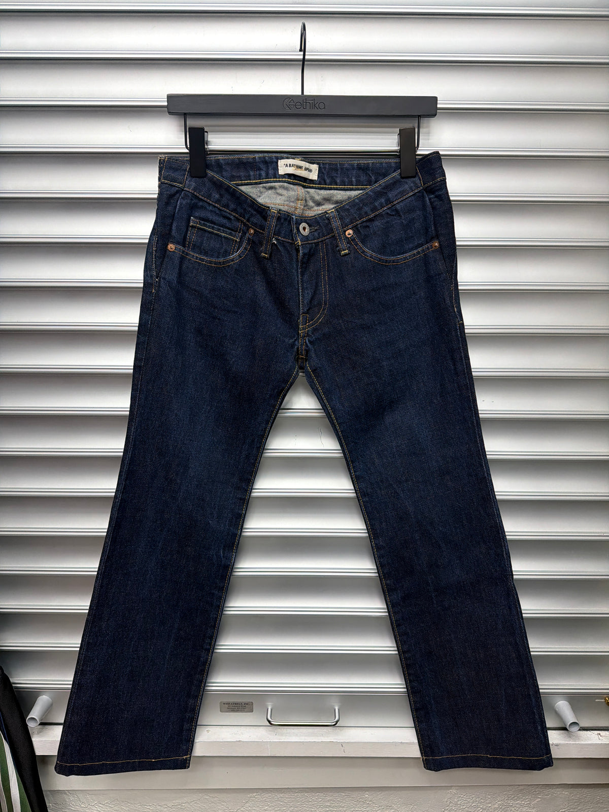 Bape Indigo Wash Denim - XXS**