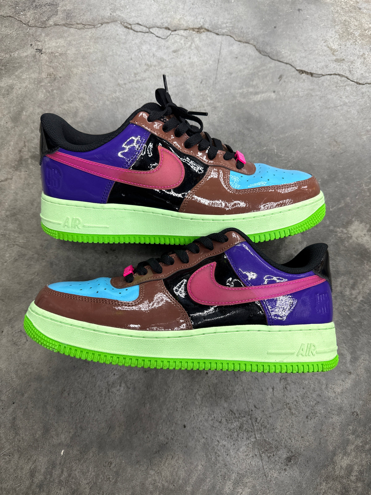 AF1 Undefeated Patent Multi (U) - 9.5M (NB)**