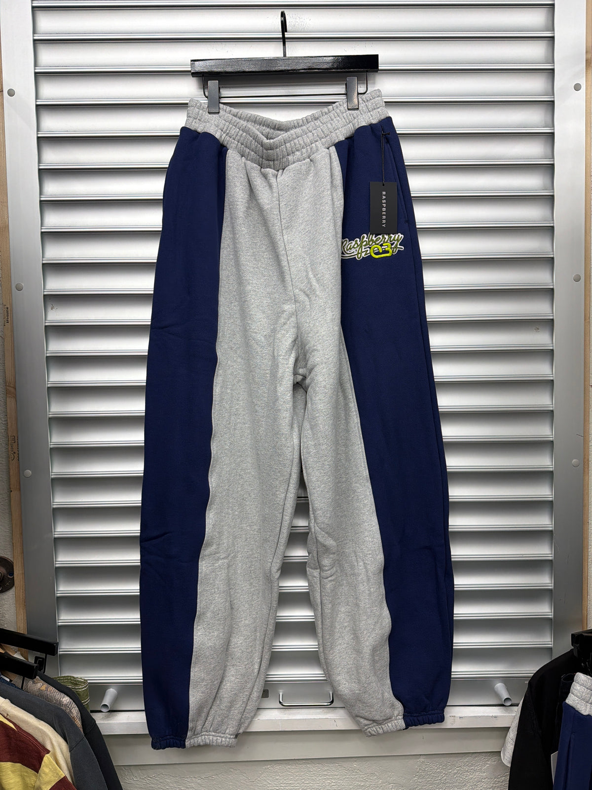 Raspberry Benchwarmer Sweats - L**
