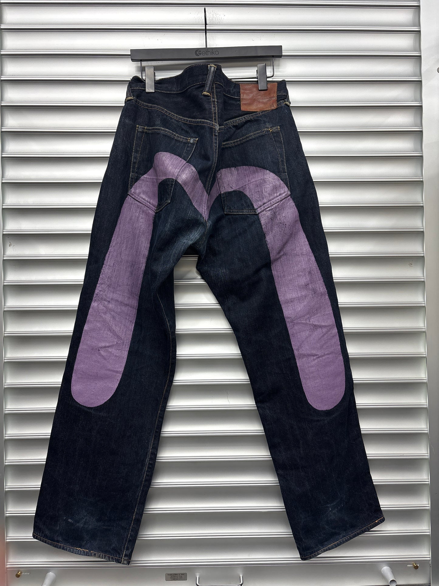Evisu Purple Denim - 38x32