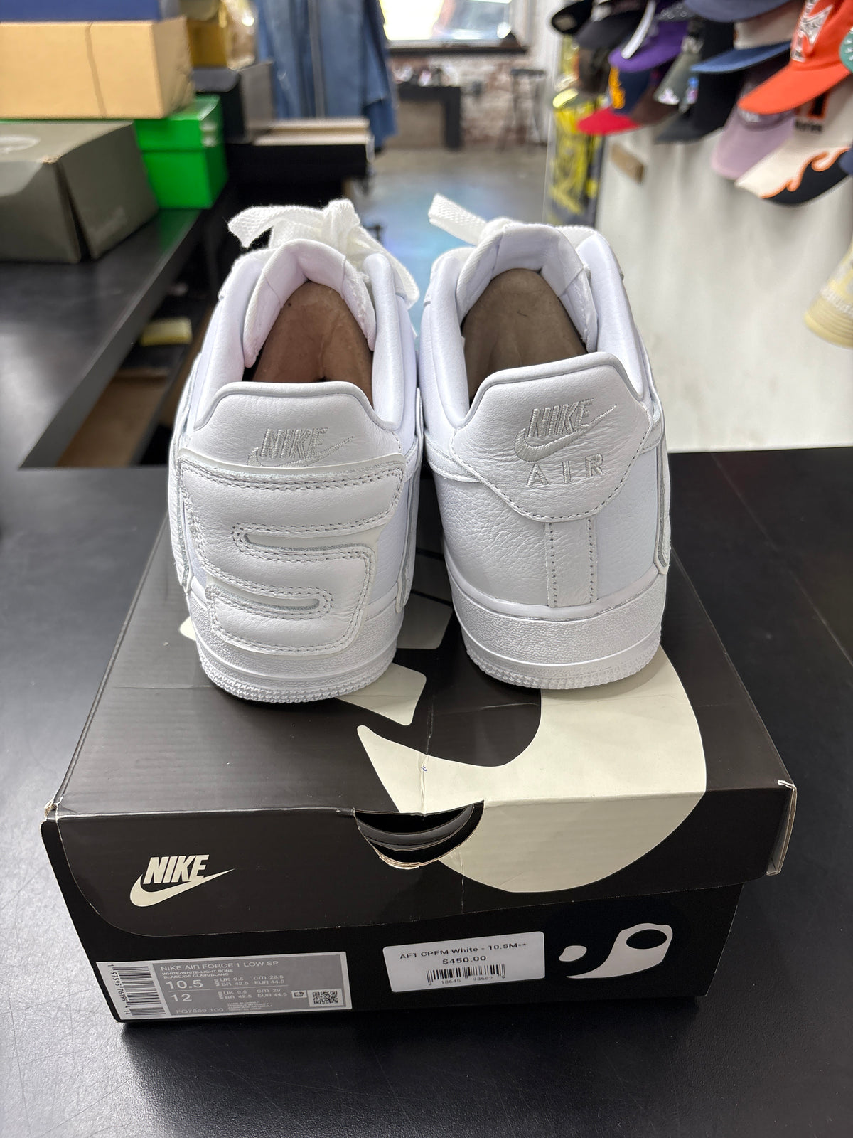 AF1 CPFM White - 10.5M**