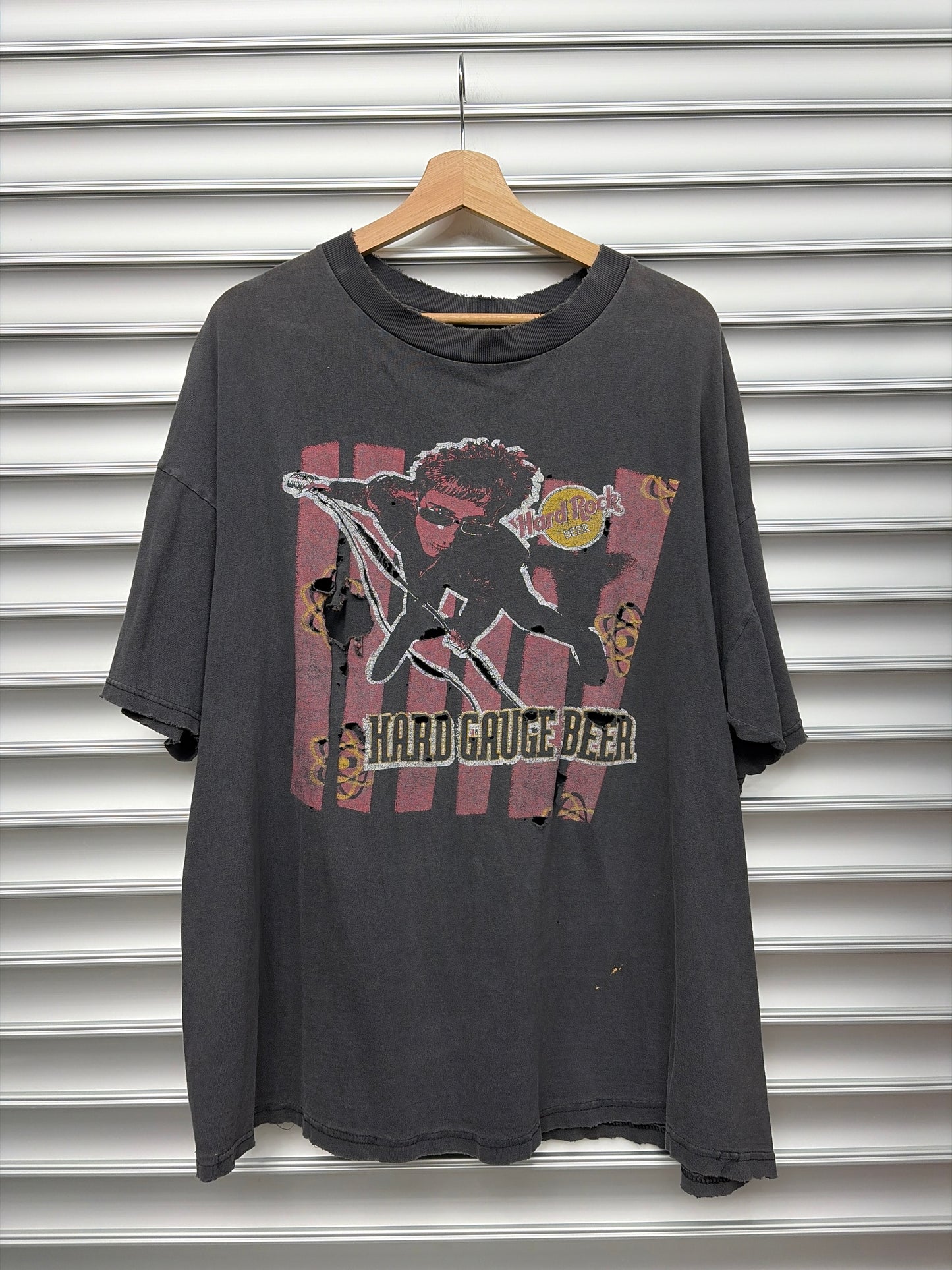 Vintage Hard Guage Beer Tee - XL