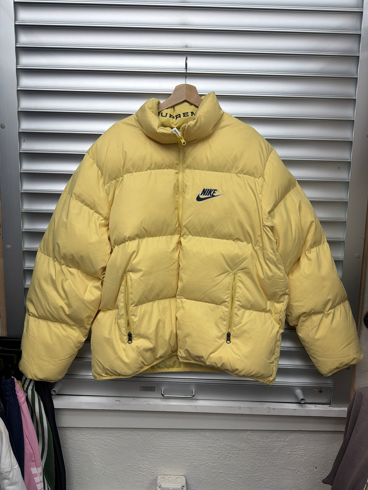 Supreme Yellow Puffer - XL**