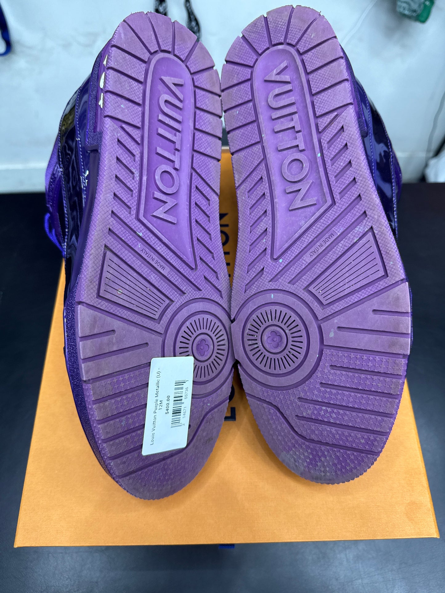 Louis Vuitton Purple Metallic (U) - 12M