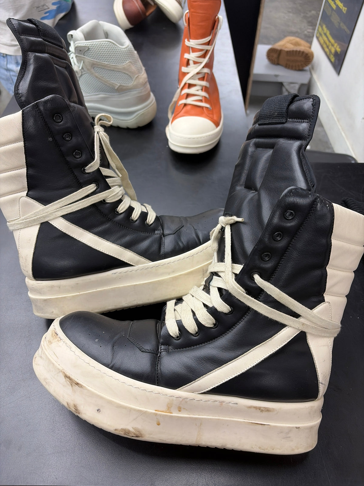 Rick Owen Geobasket Mega Bumper (U) - 46(13) (NB)**