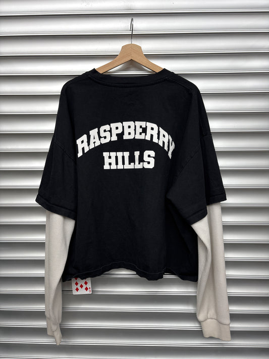 Raspberry Hills Black Longsleeve - XL**