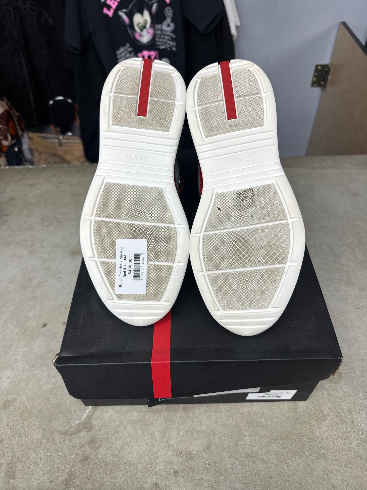 Prada American Cup High Red (U) - 10M