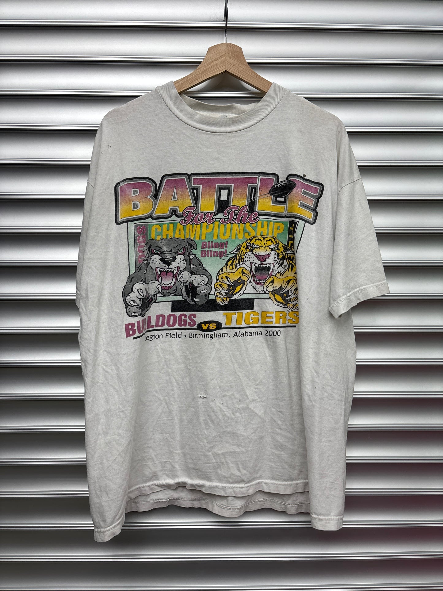 Vintag HBCU Football Tee - XL