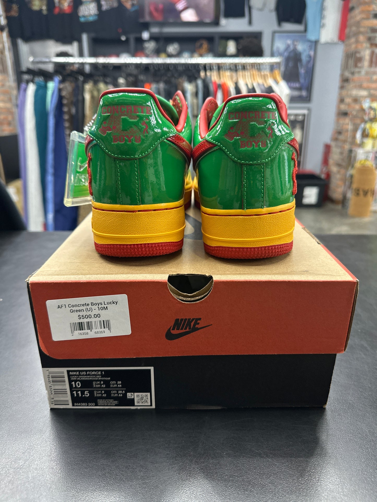 AF1 Concrete Boys Lucky Green (U) - 10M