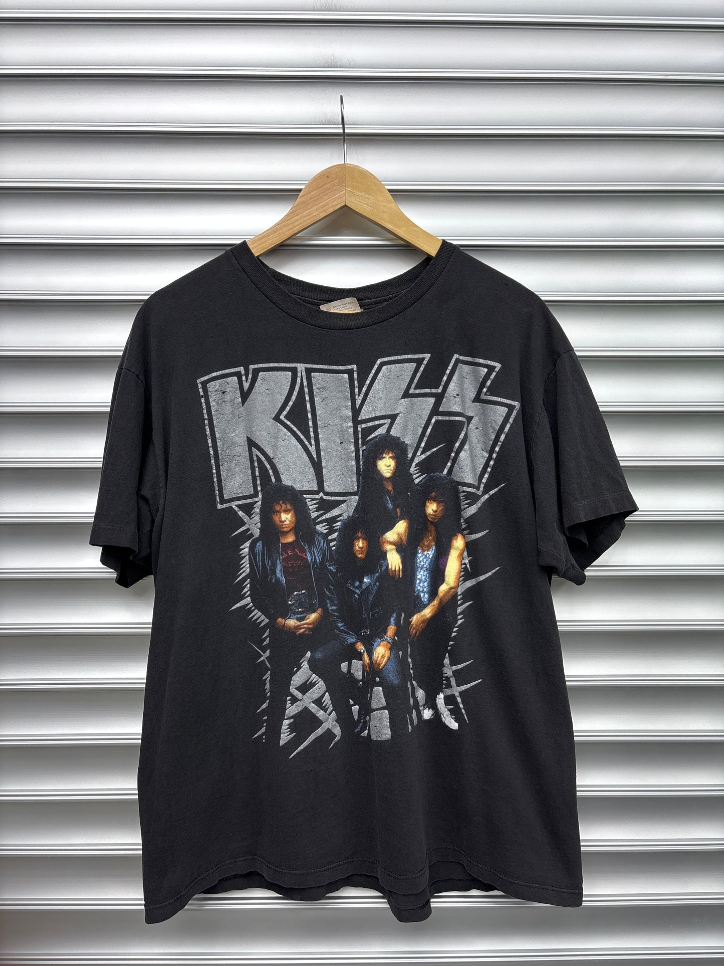 KISS Grey Tee - L