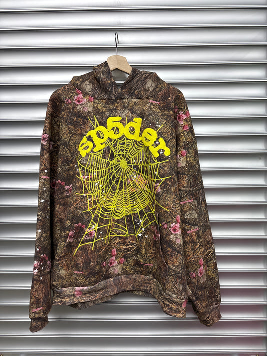 Brand New Spider Realtree Camo Hoodie - L