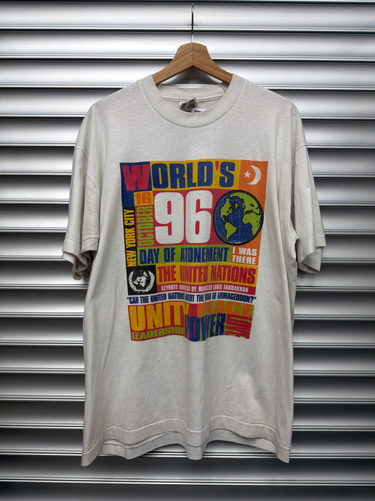Vintage World 96 Day Of Atonement Tee - XL