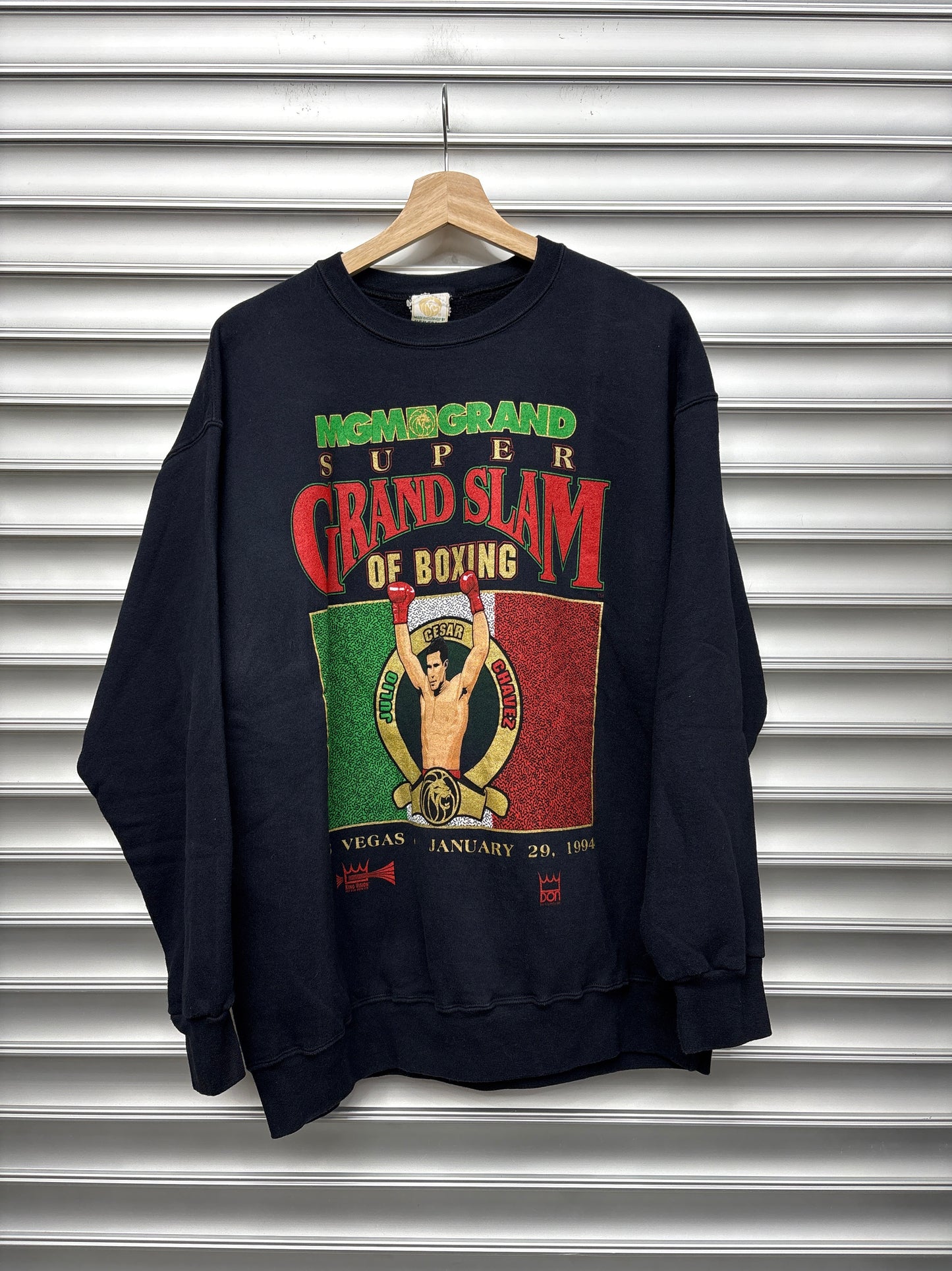 Vintage Chavez Boxing Crewneck - L