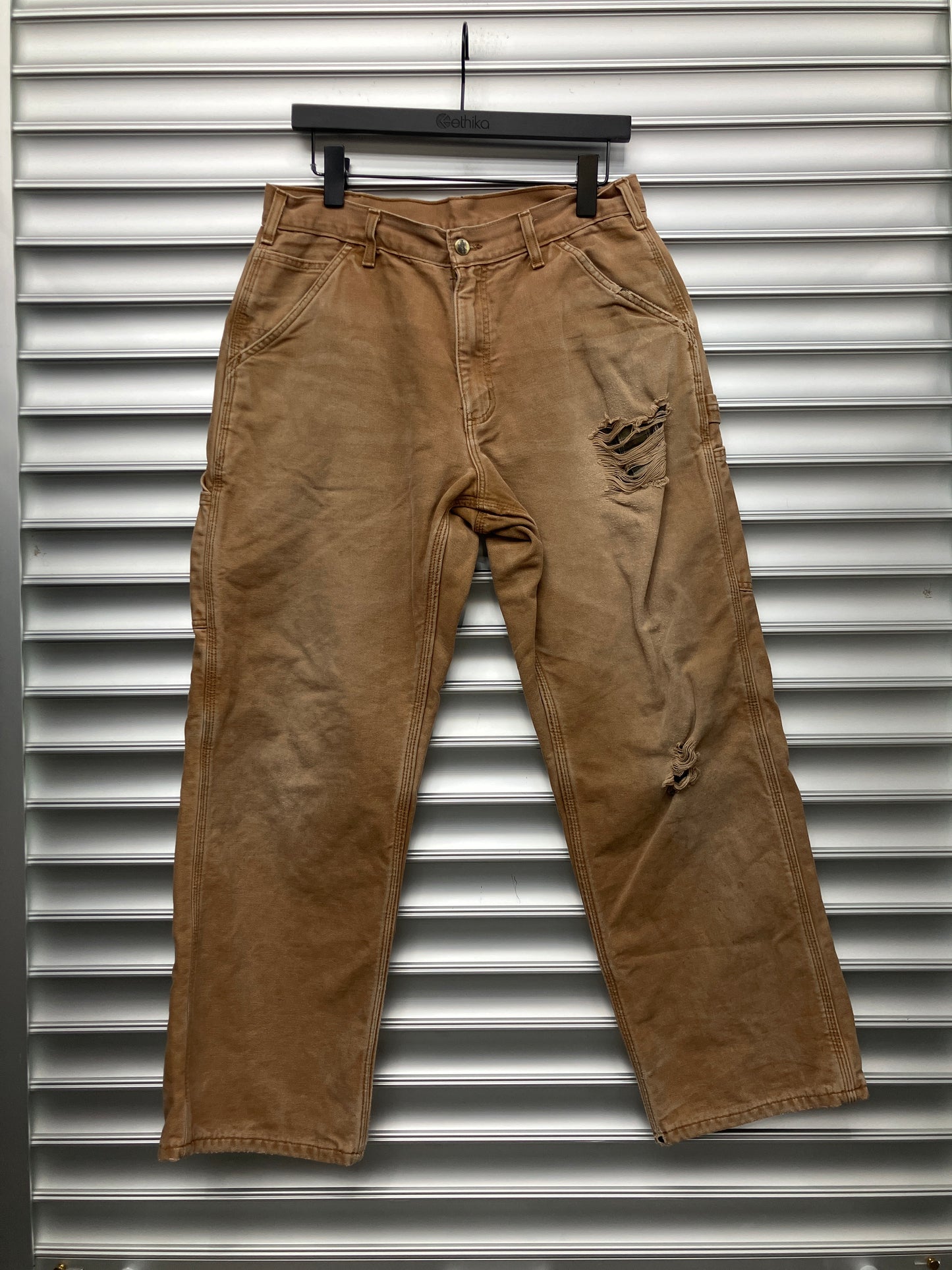 Vintage Tan Carhartt Pants - 33