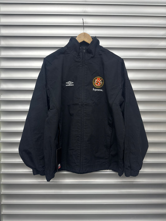 Supreme Umbro Black Zip Up - S