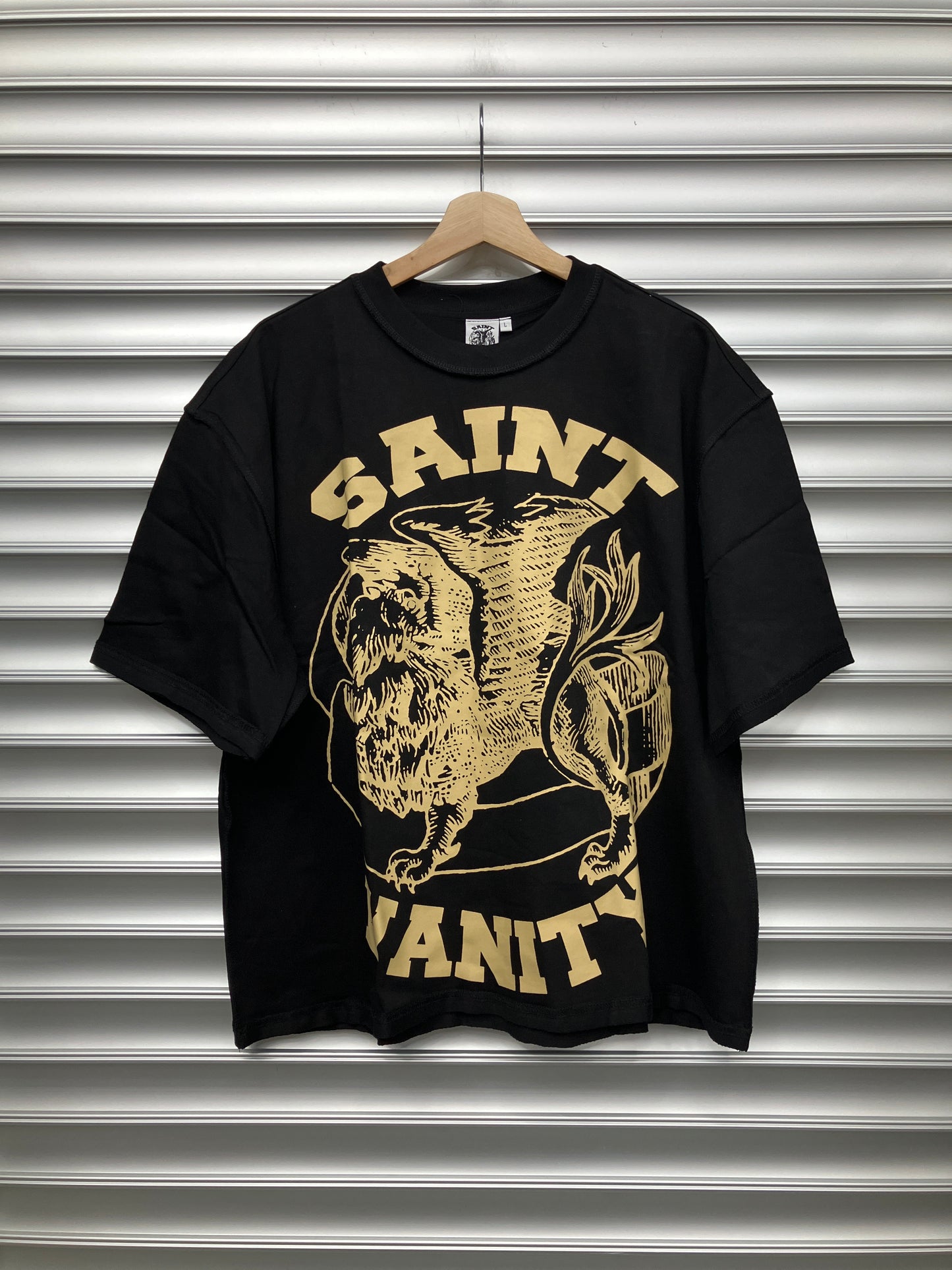 Saint Vanity Cream Tee - L