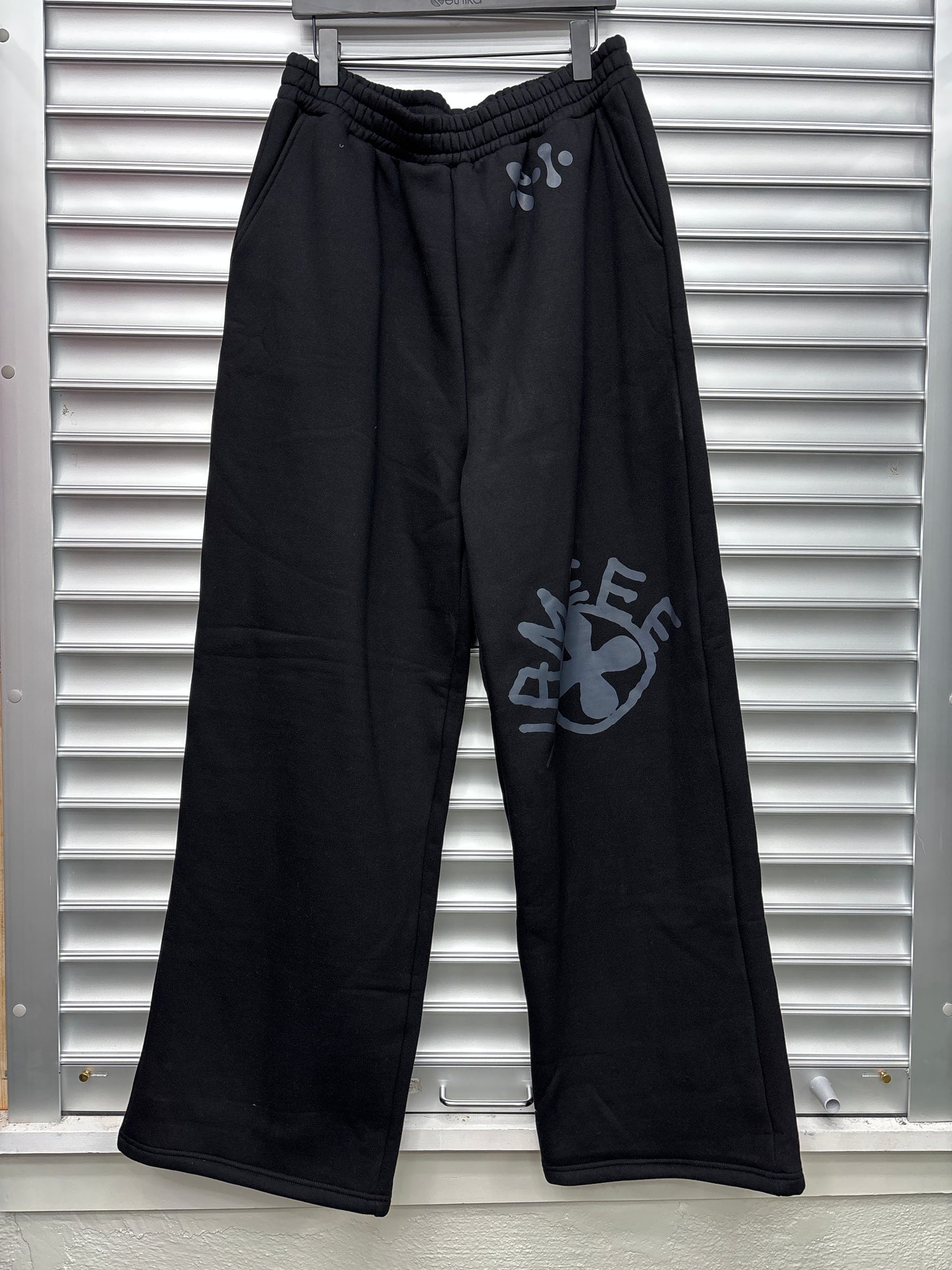 Plus One Black Sweatpants - Large