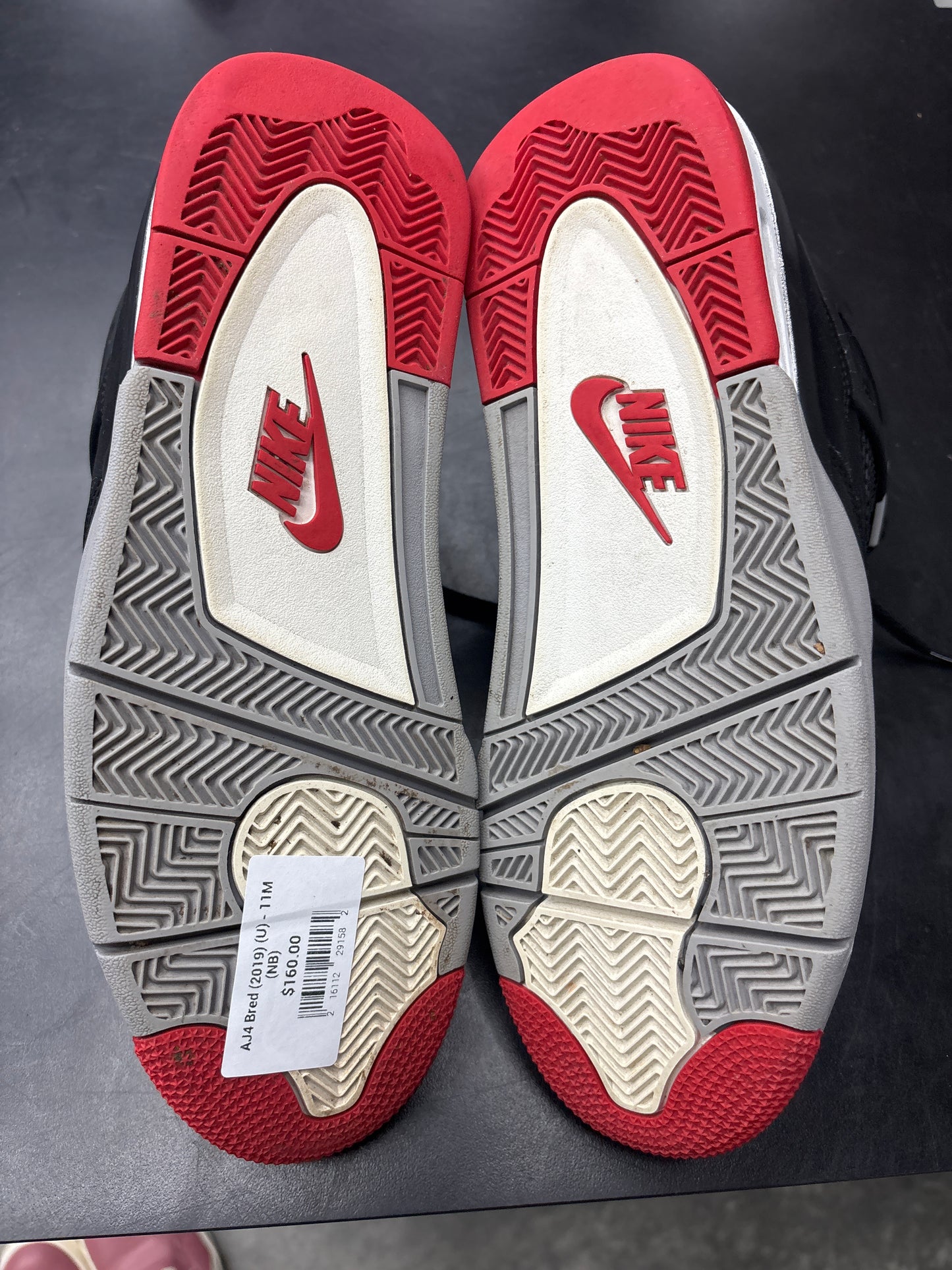 AJ4 Bred (2019) (U) - 11M (NB)