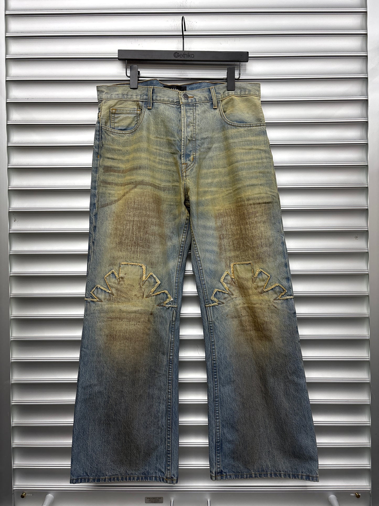 Vertabrae Mud Wash Denim - 32**
