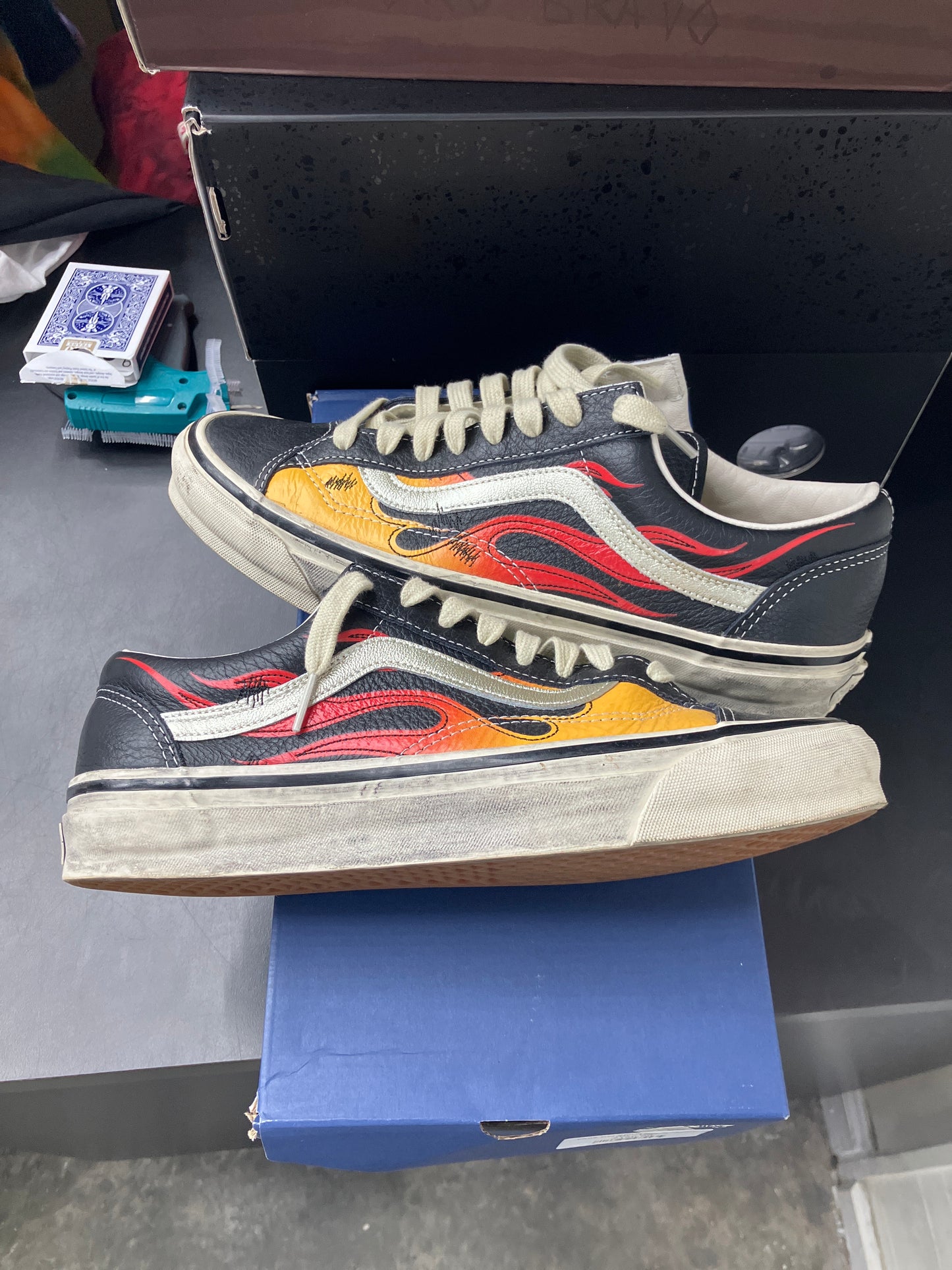 Vans Old Skool Black Flame (U) - 10M