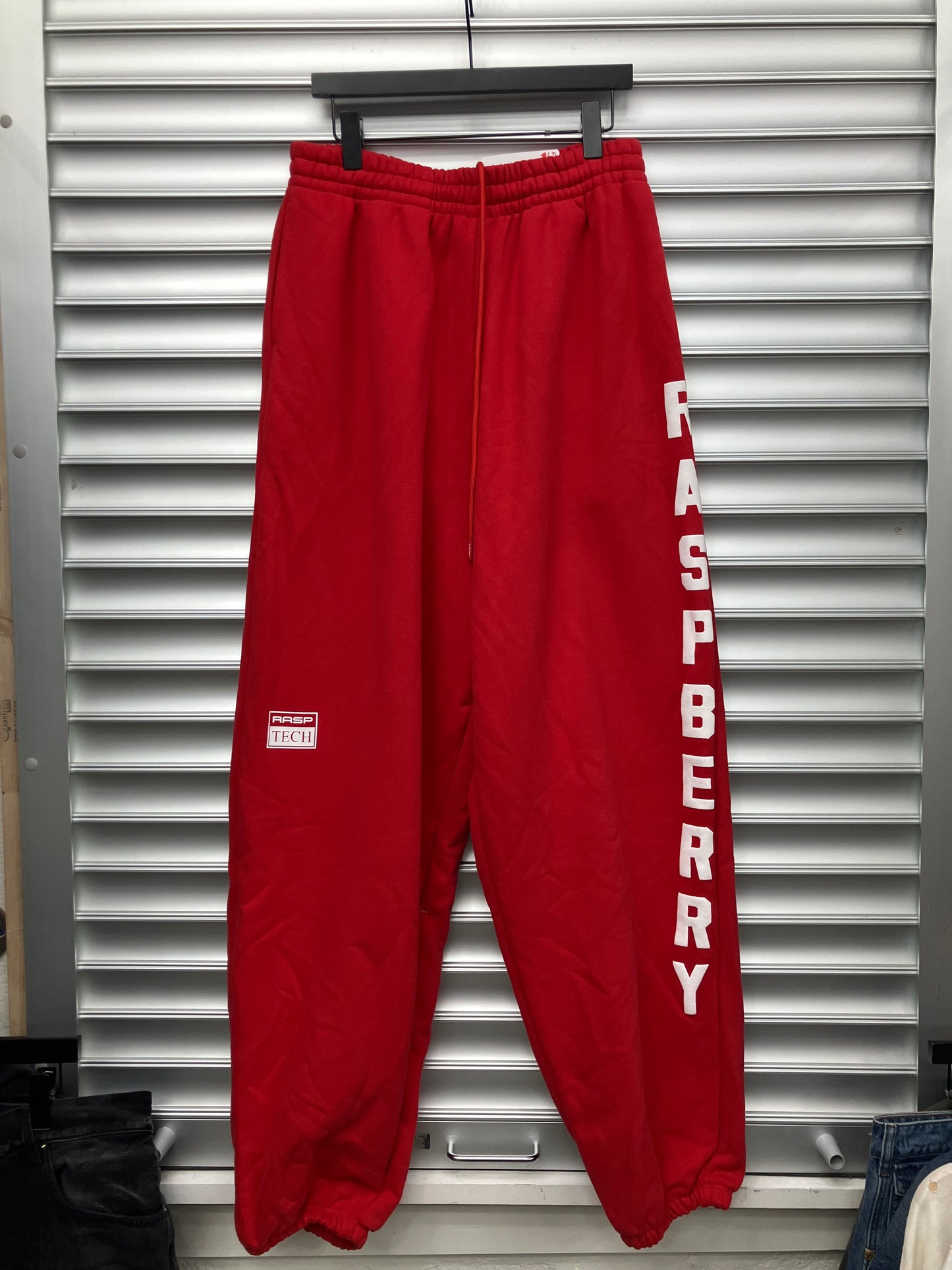 Raspberry Hills Red Sweatpants - M