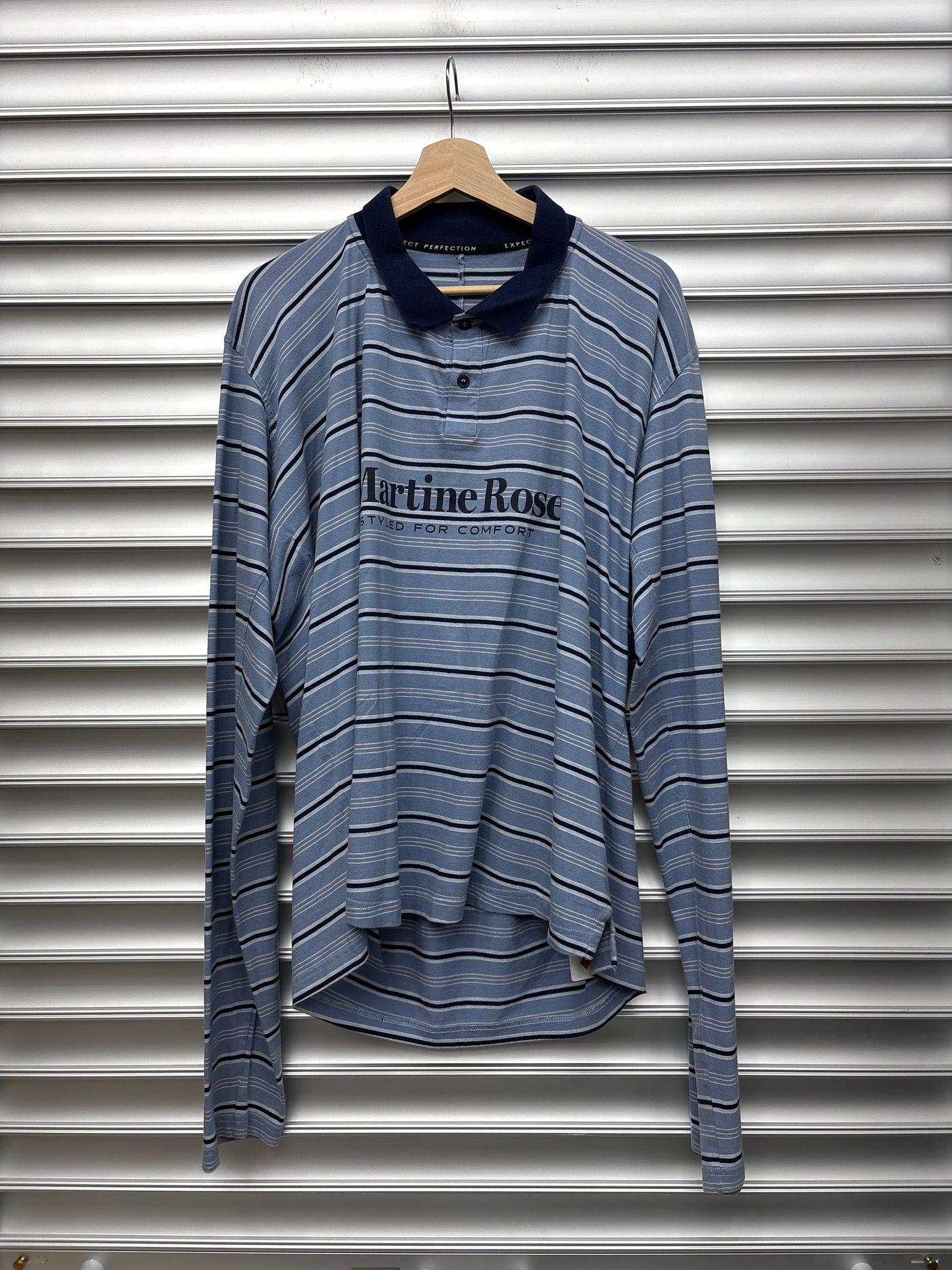 Martine Rose Blue Longsleeve - XL