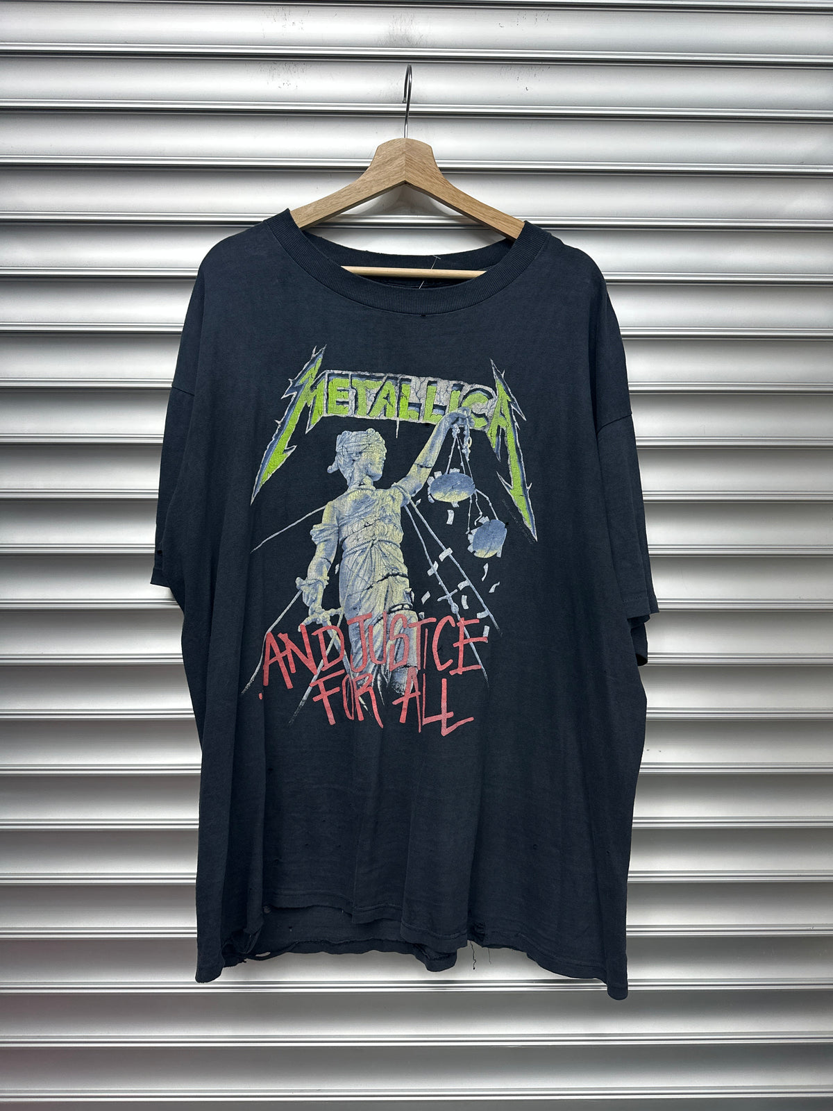 Vintage Metallica Justice Tee - XL**